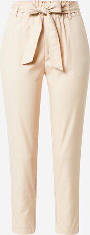 In The Style Regular Broek in Beige: voorkant