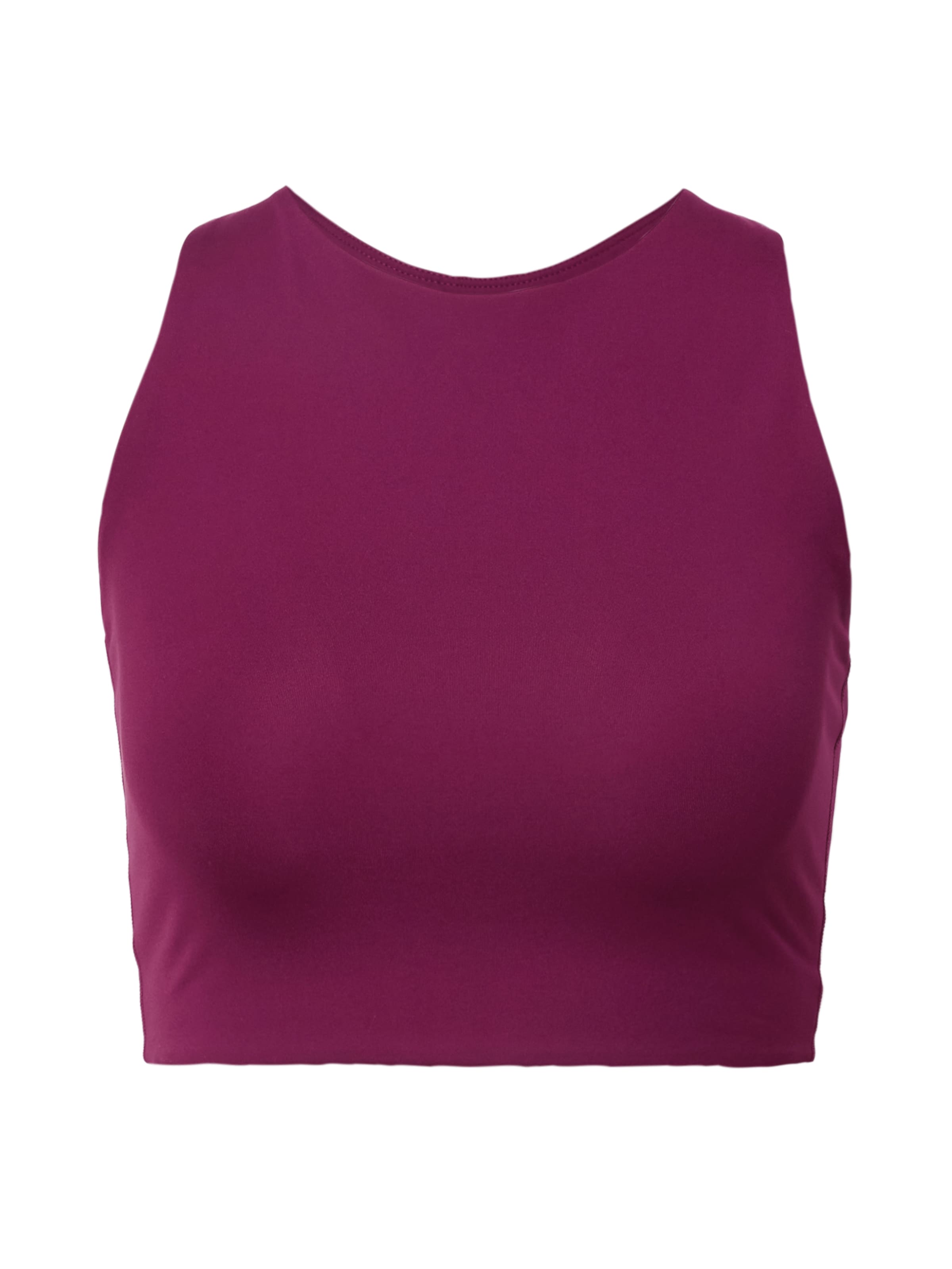 purpurinė Girlfriend Collective Sportinė liemenėlė 'Dylan': priekis