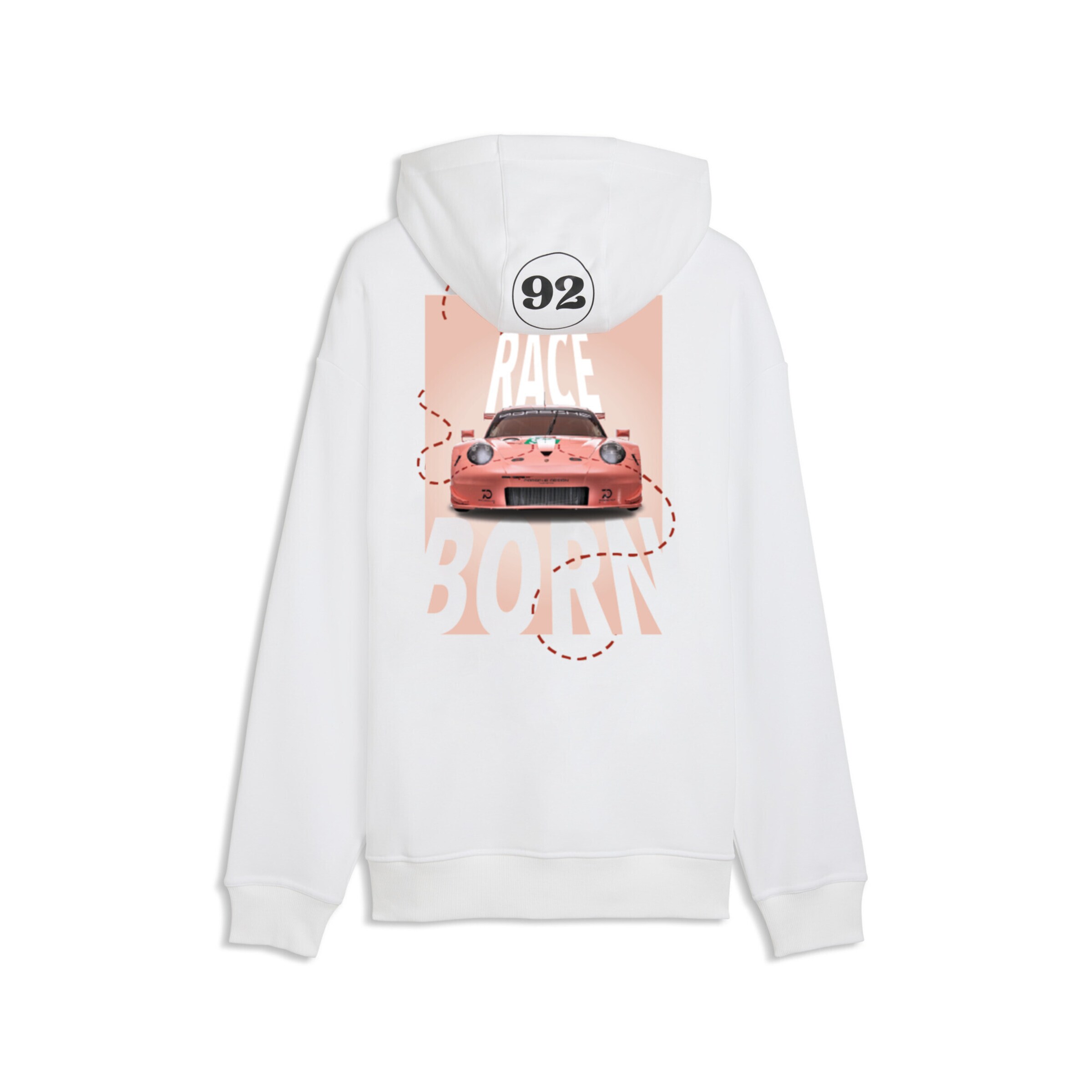 PUMA Sporttrui 'PORSCHE LEGACY' in Wit