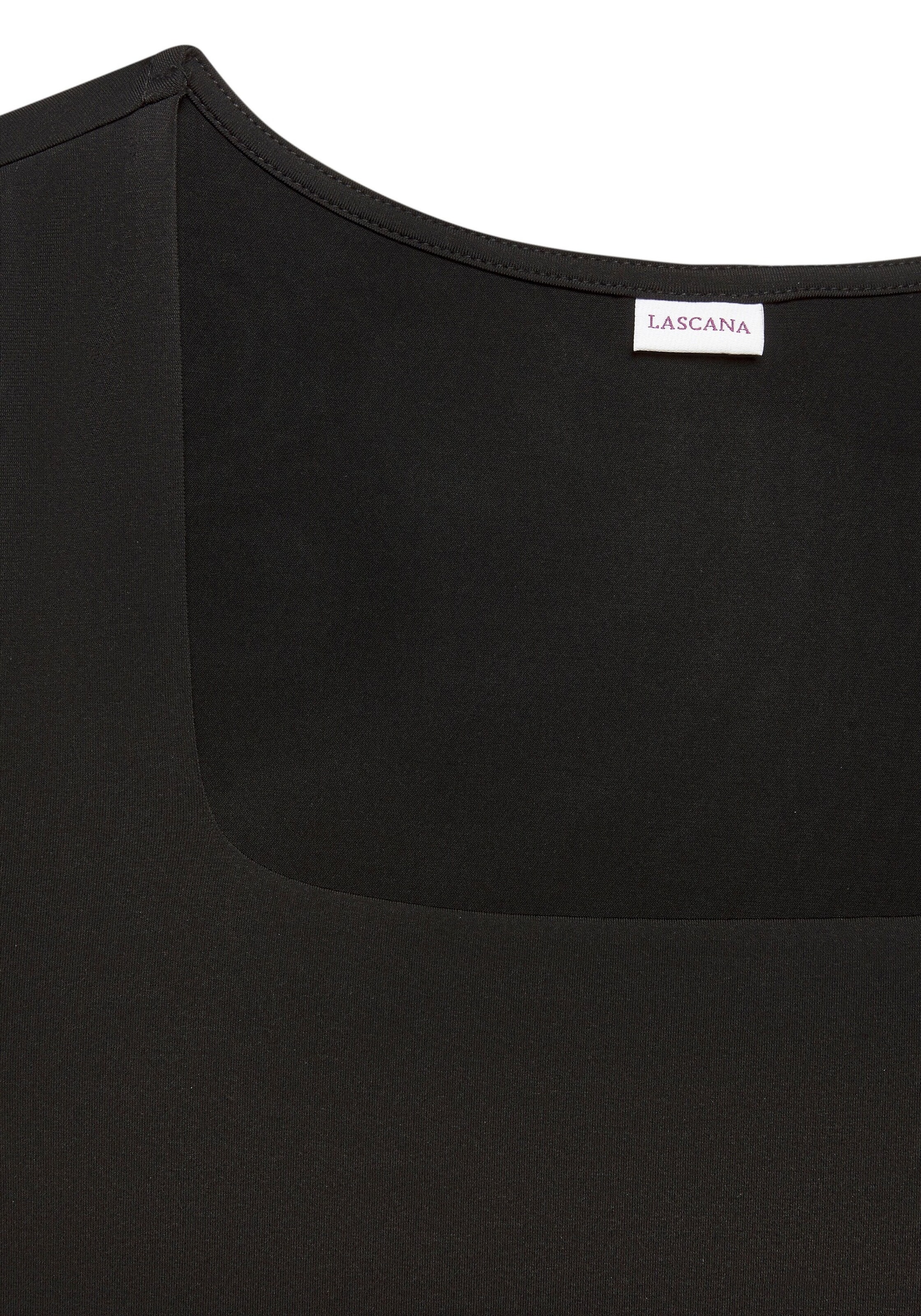 T-shirt LASCANA en noir
