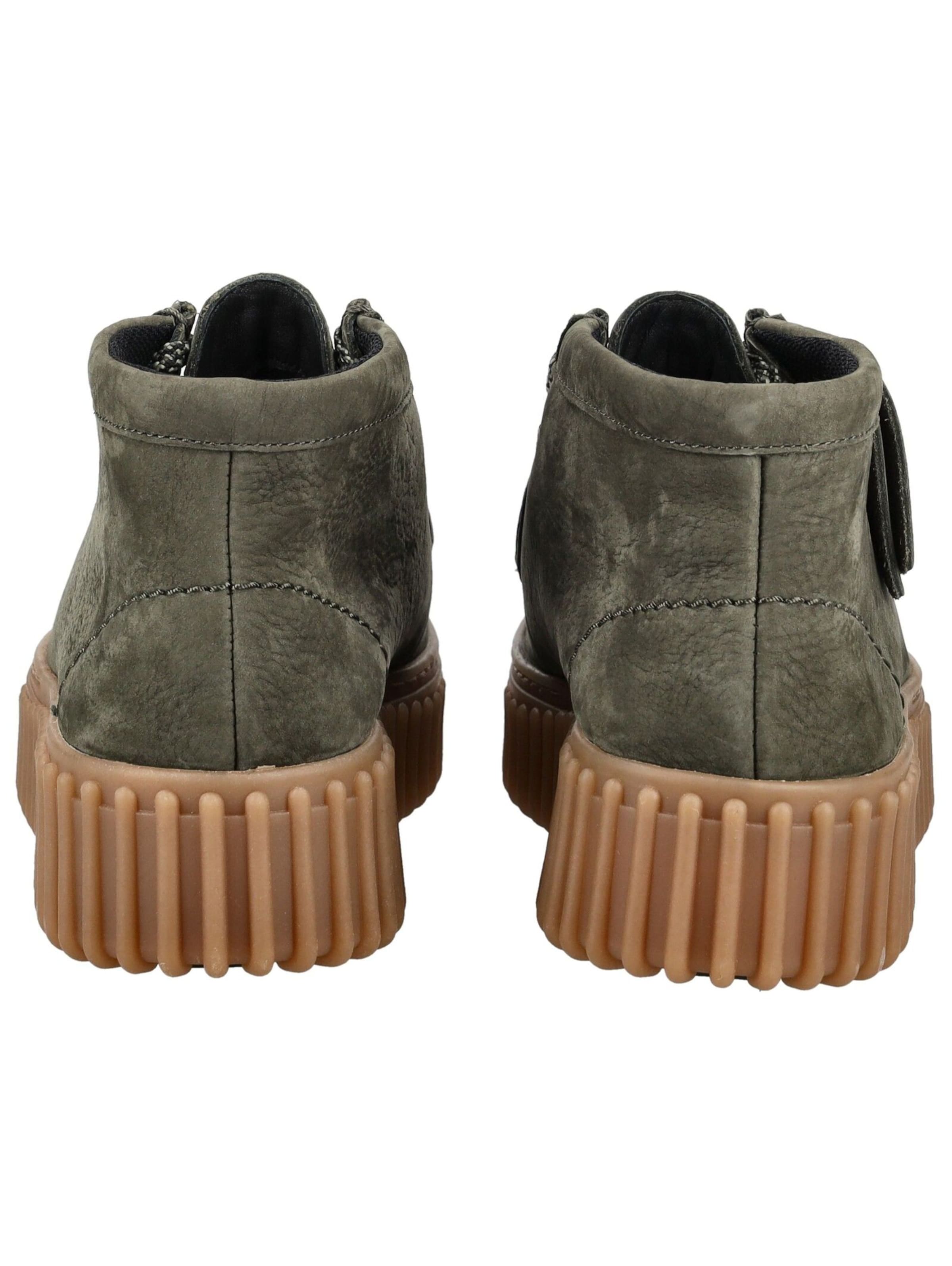 Bottines à lacets CLARKS en vert