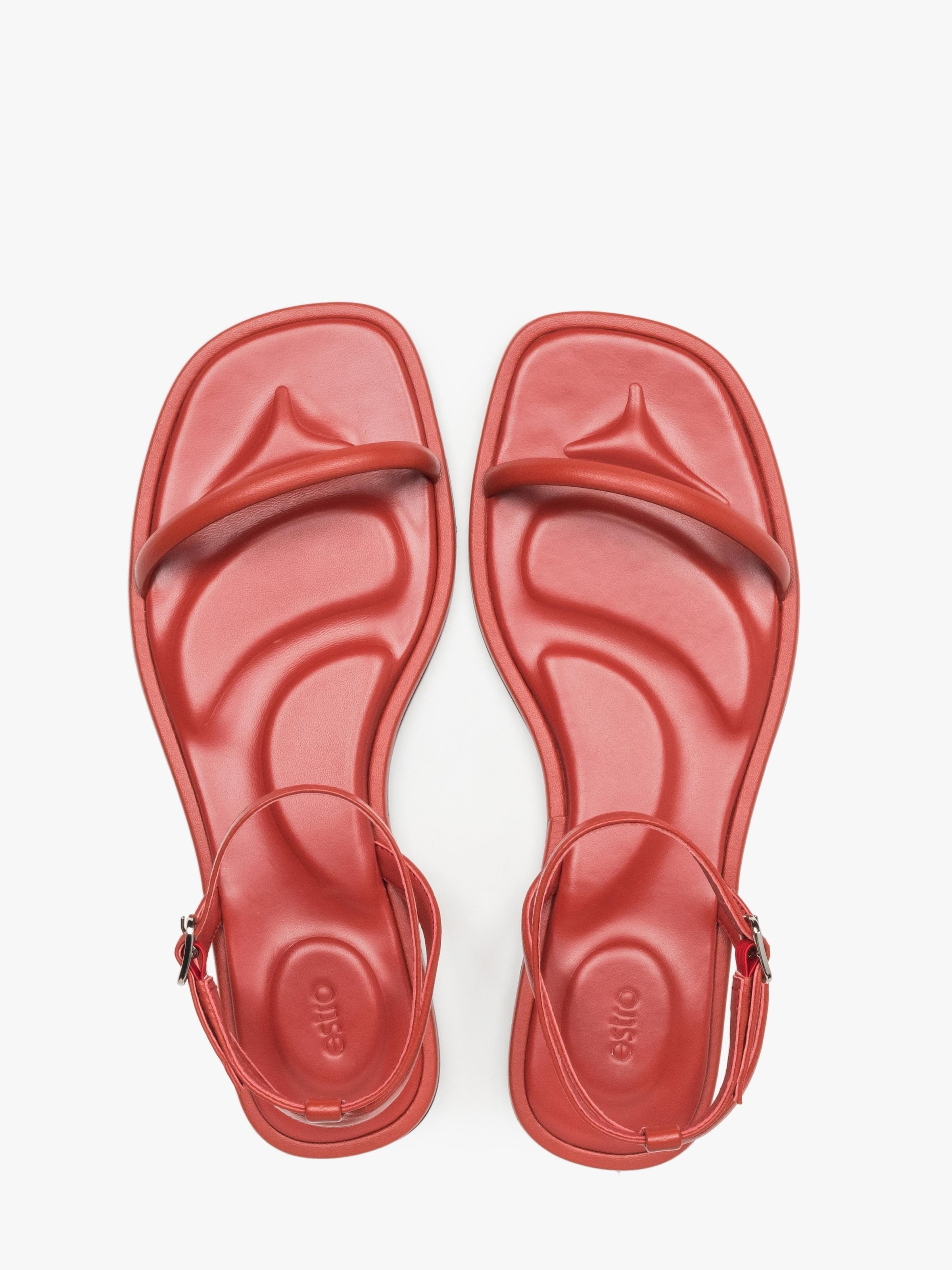 Estro Sandaal '5039-2' in Rood