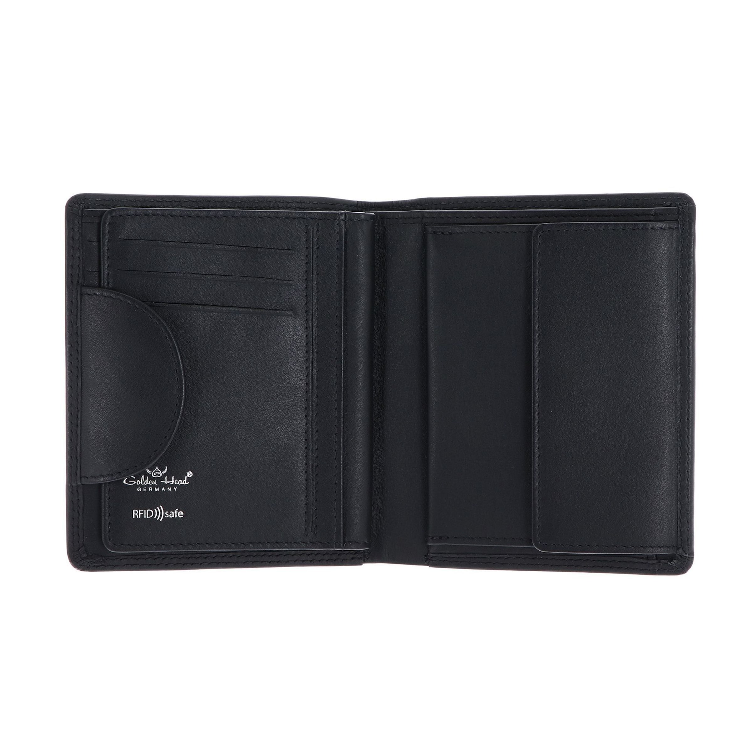 Porte-monnaies 'Polo' GOLDEN HEAD en noir