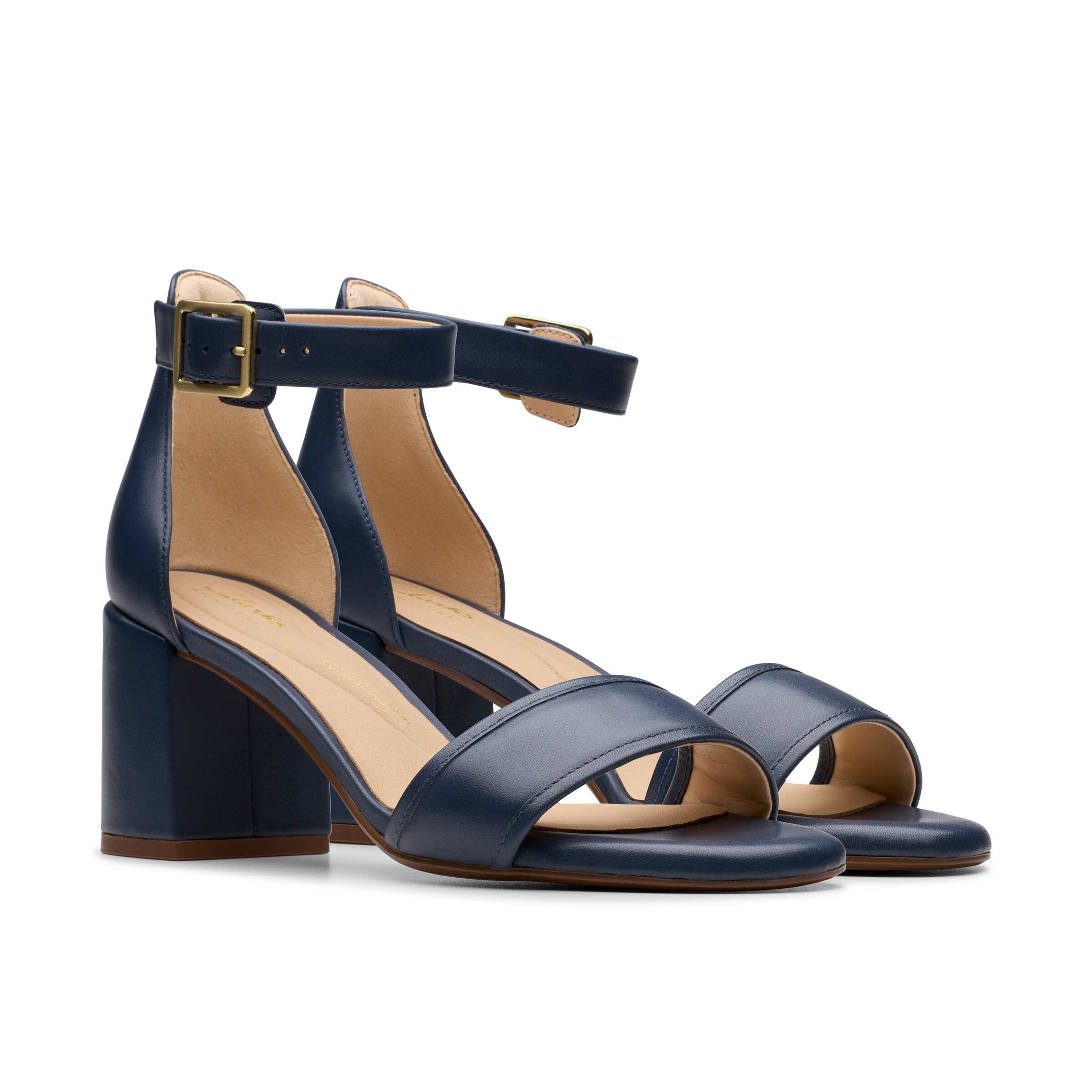CLARKS Strap Sandals in Blue