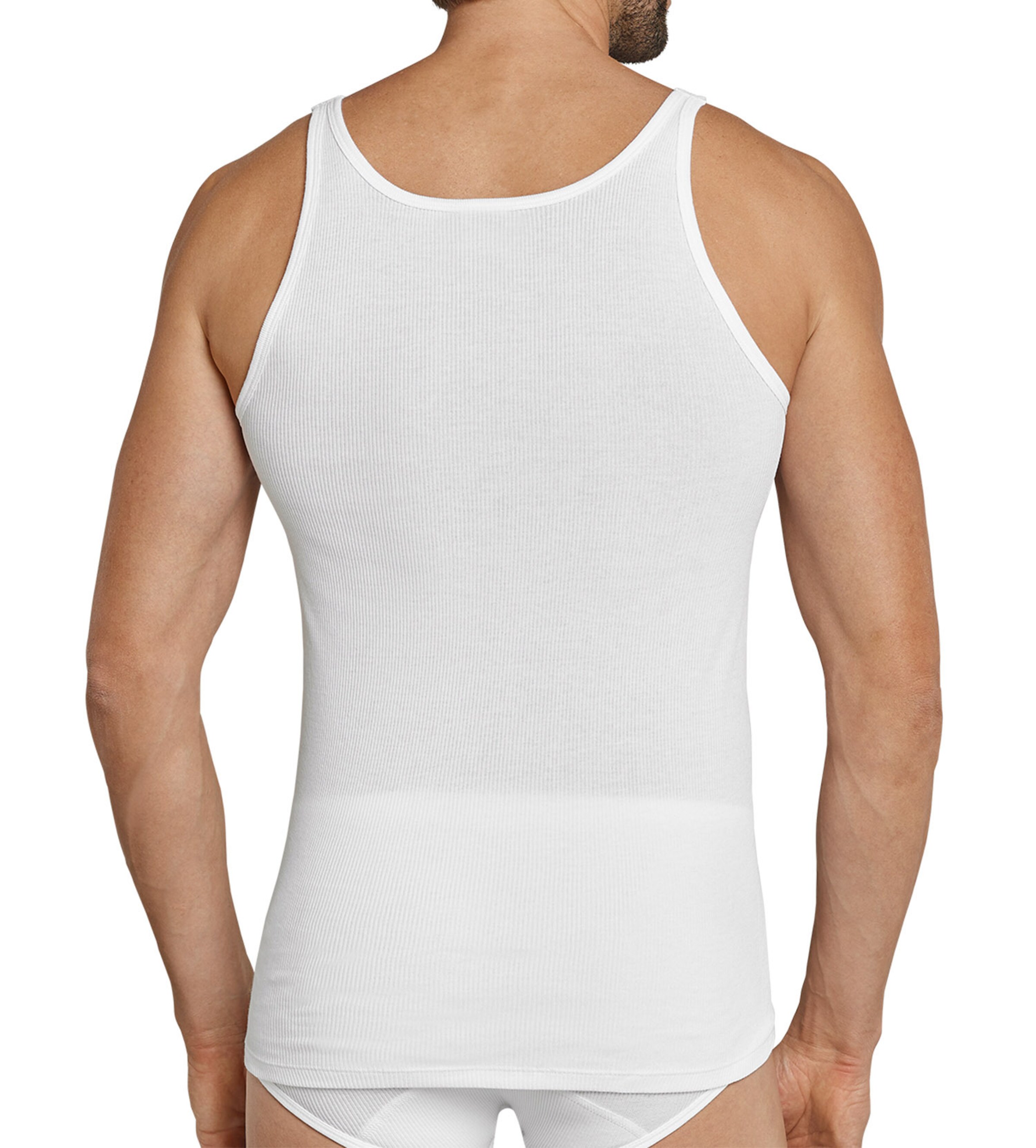 SCHIESSER Unterhemd in Weiß