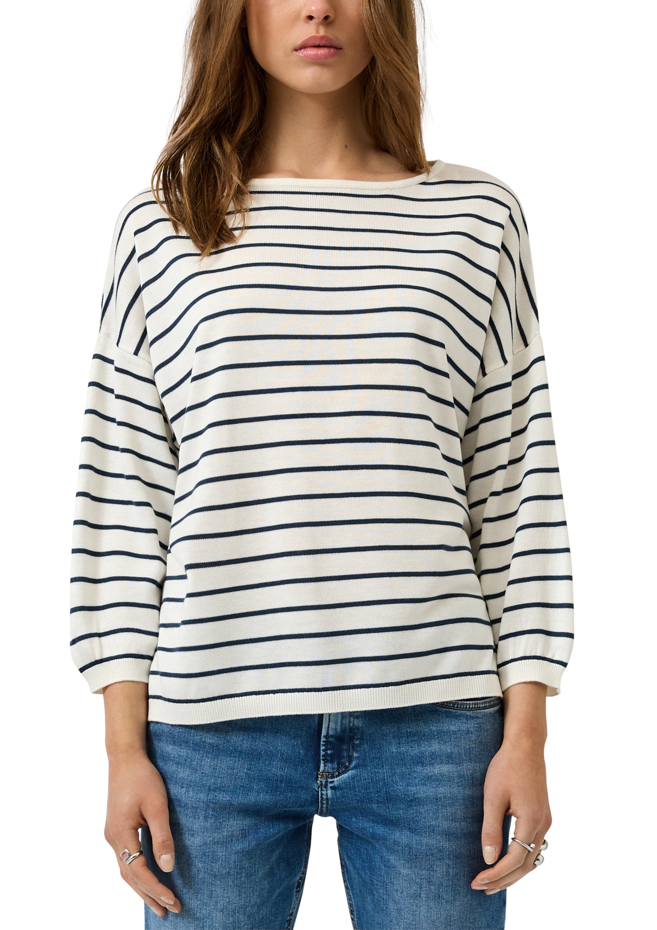 QS Svetr – modrá: přední strana