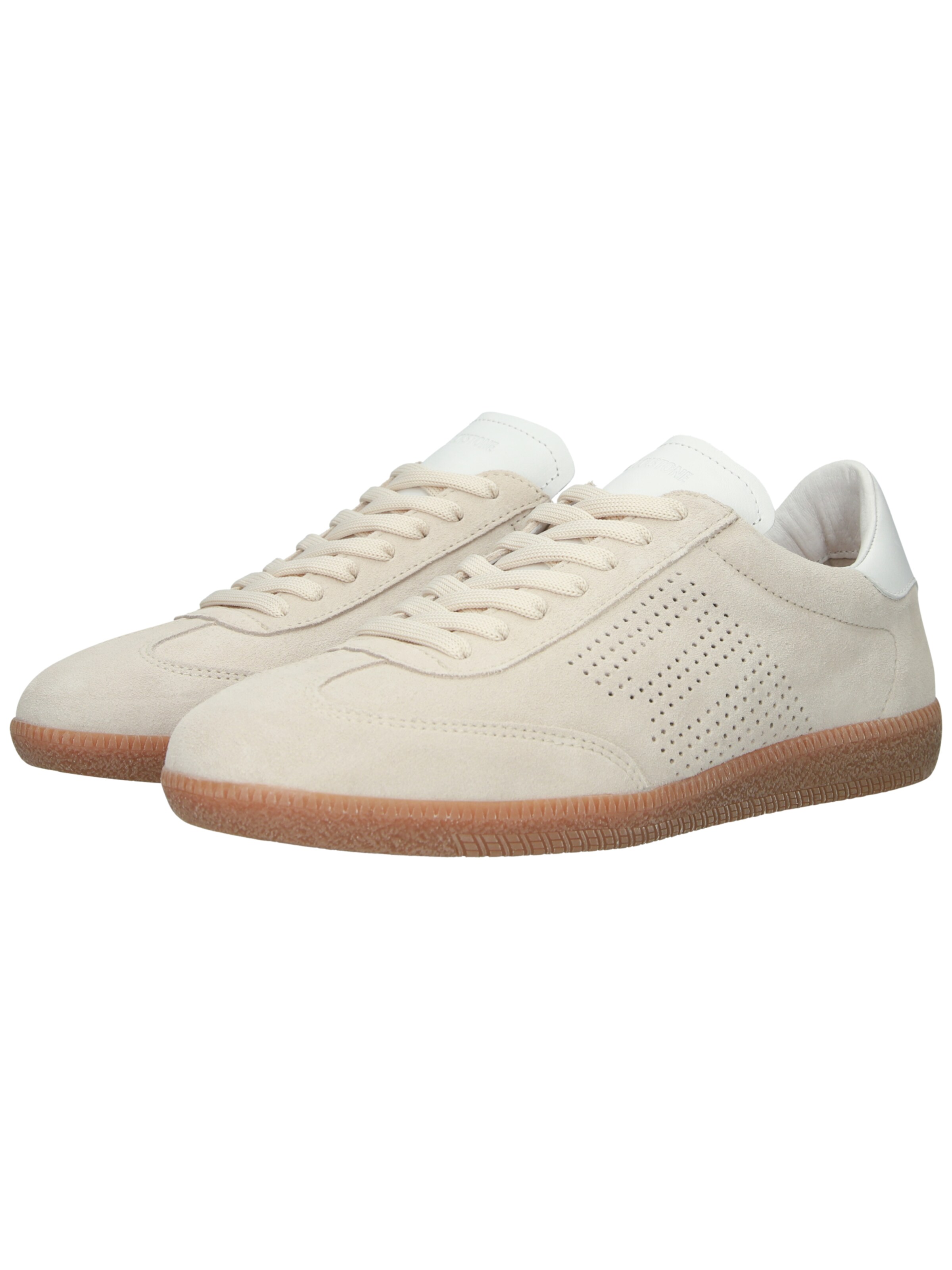 BLACKSTONE Låg sneaker 'Lime Wren Perf DL446' i beige