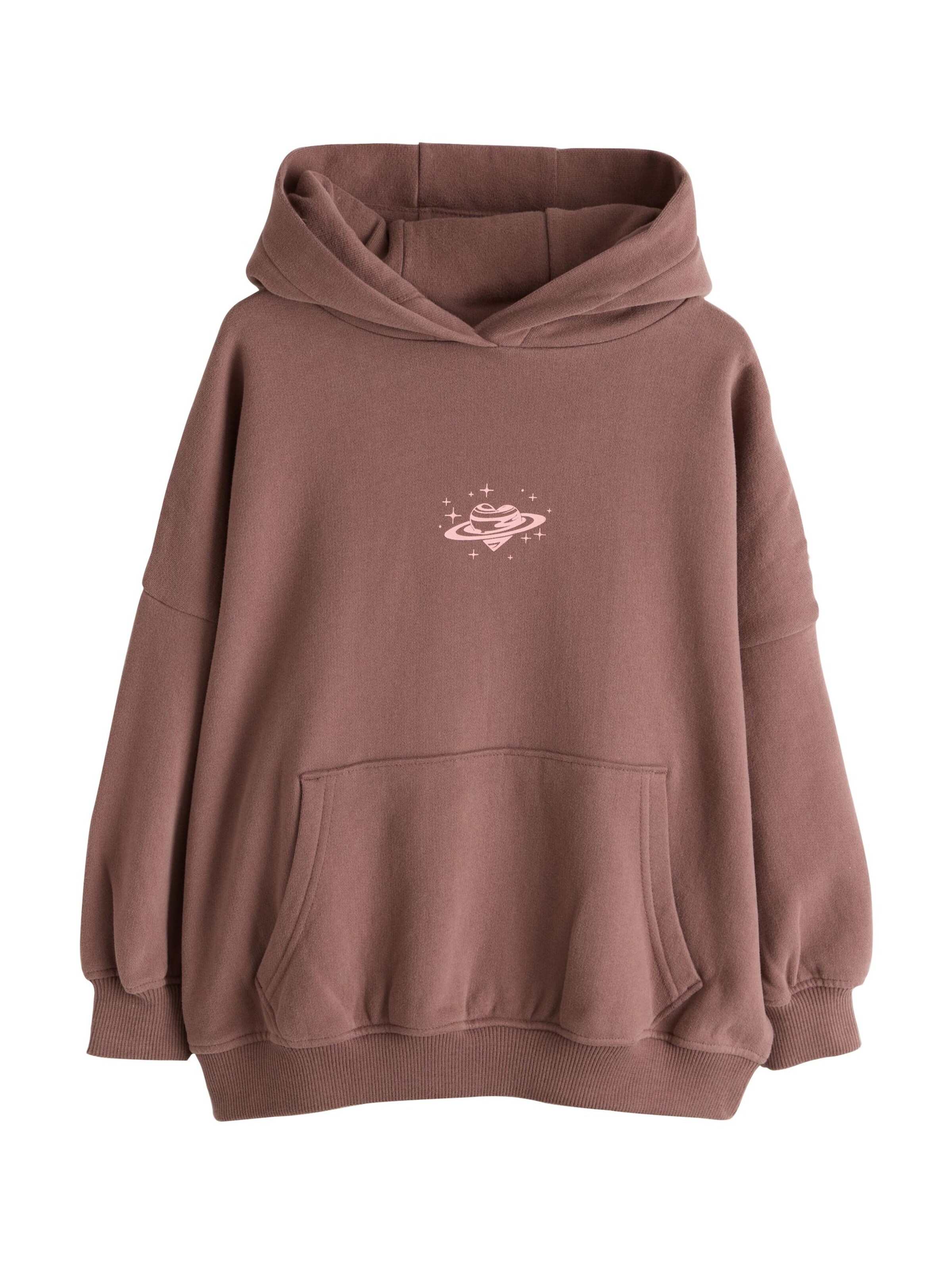 Next Sweatshirt in Braun: Vorderseite
