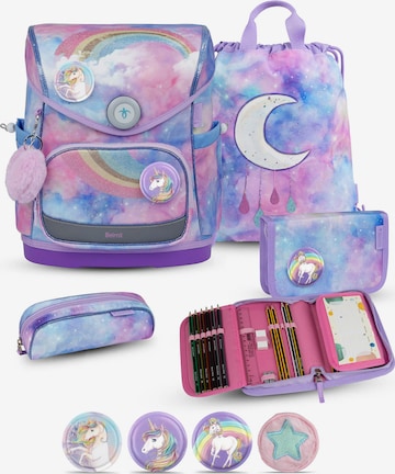 Belmil Backpack in Purple: front