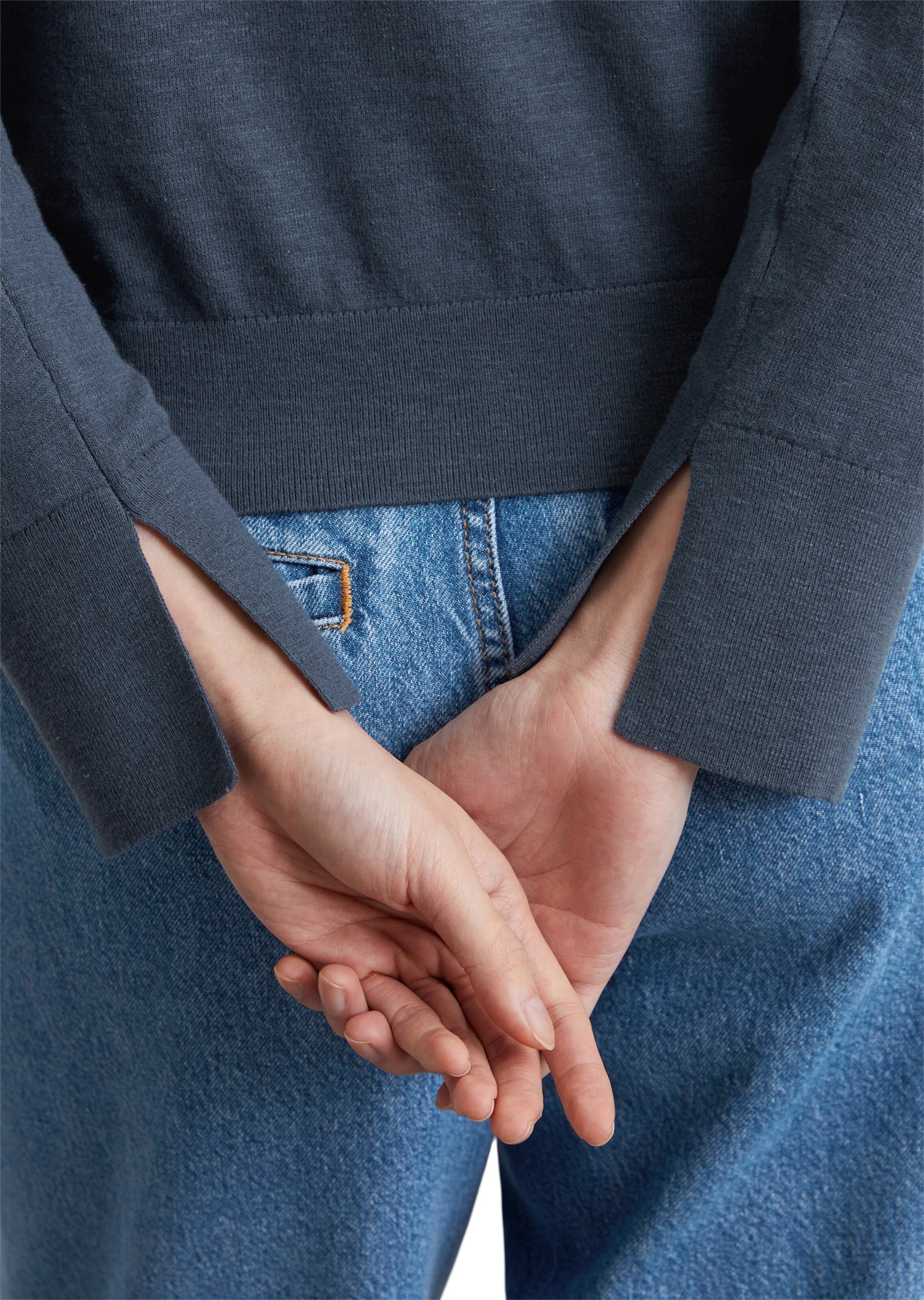 mėlyna Marc O'Polo Kardiganas