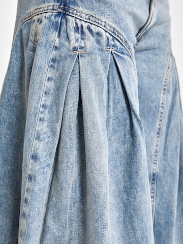 IT'S BASIC Wide leg Jeans 'Elephant' in Blauw