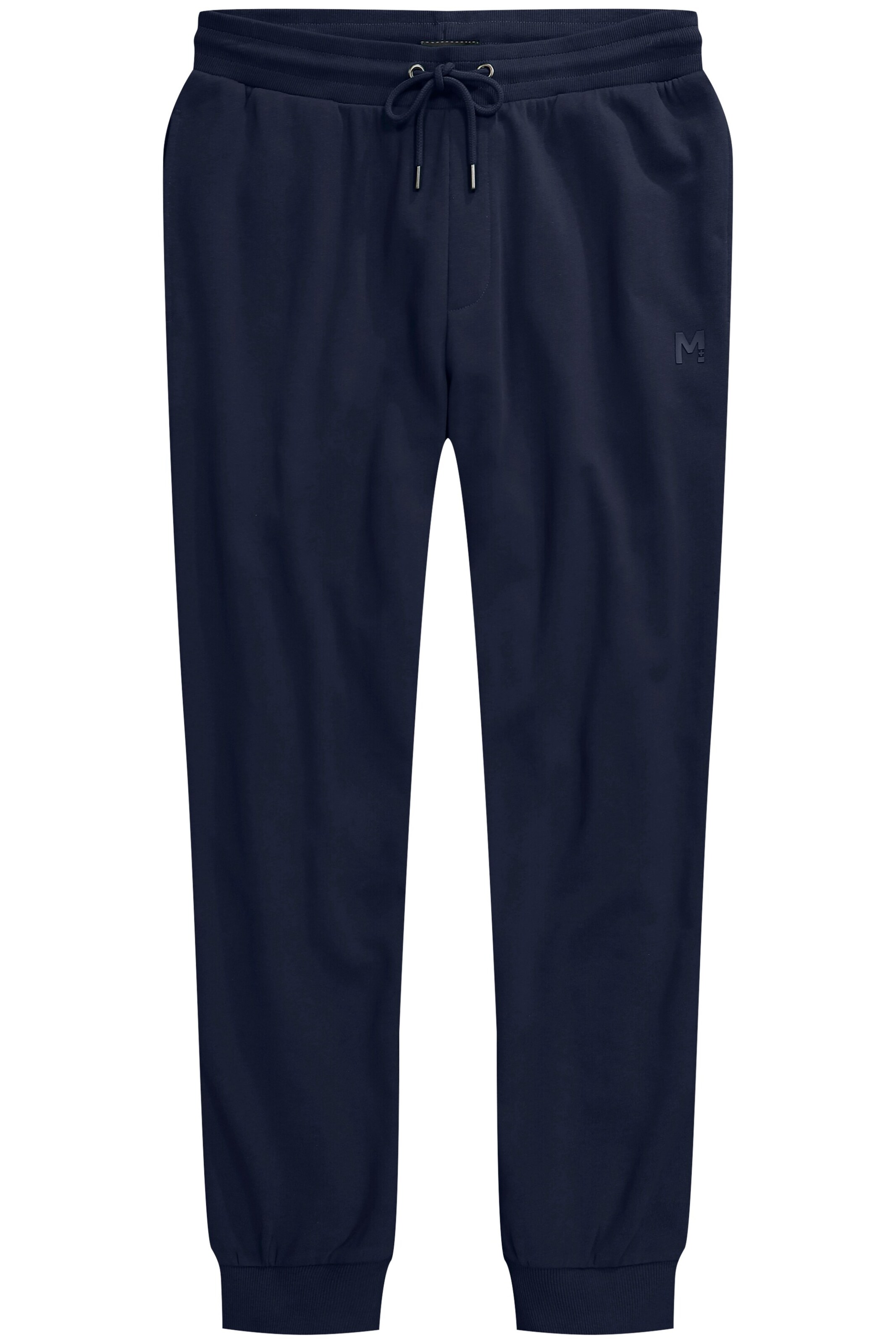 Men Plus Broek in Blauw: voorkant