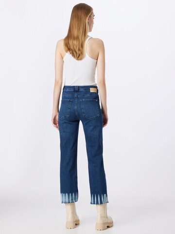 Cartoon Flared Jeans in Blue