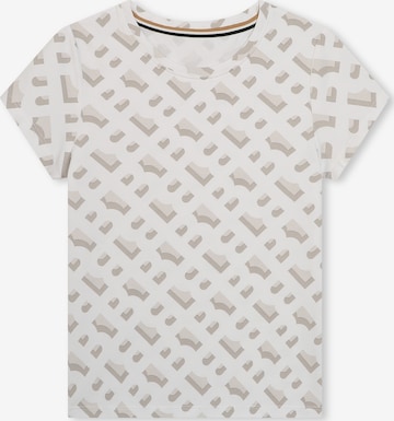 balts BOSS Kidswear T-Krekls: no priekšpuses