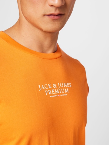 T-Shirt 'ARCHIE' JACK & JONES en orange