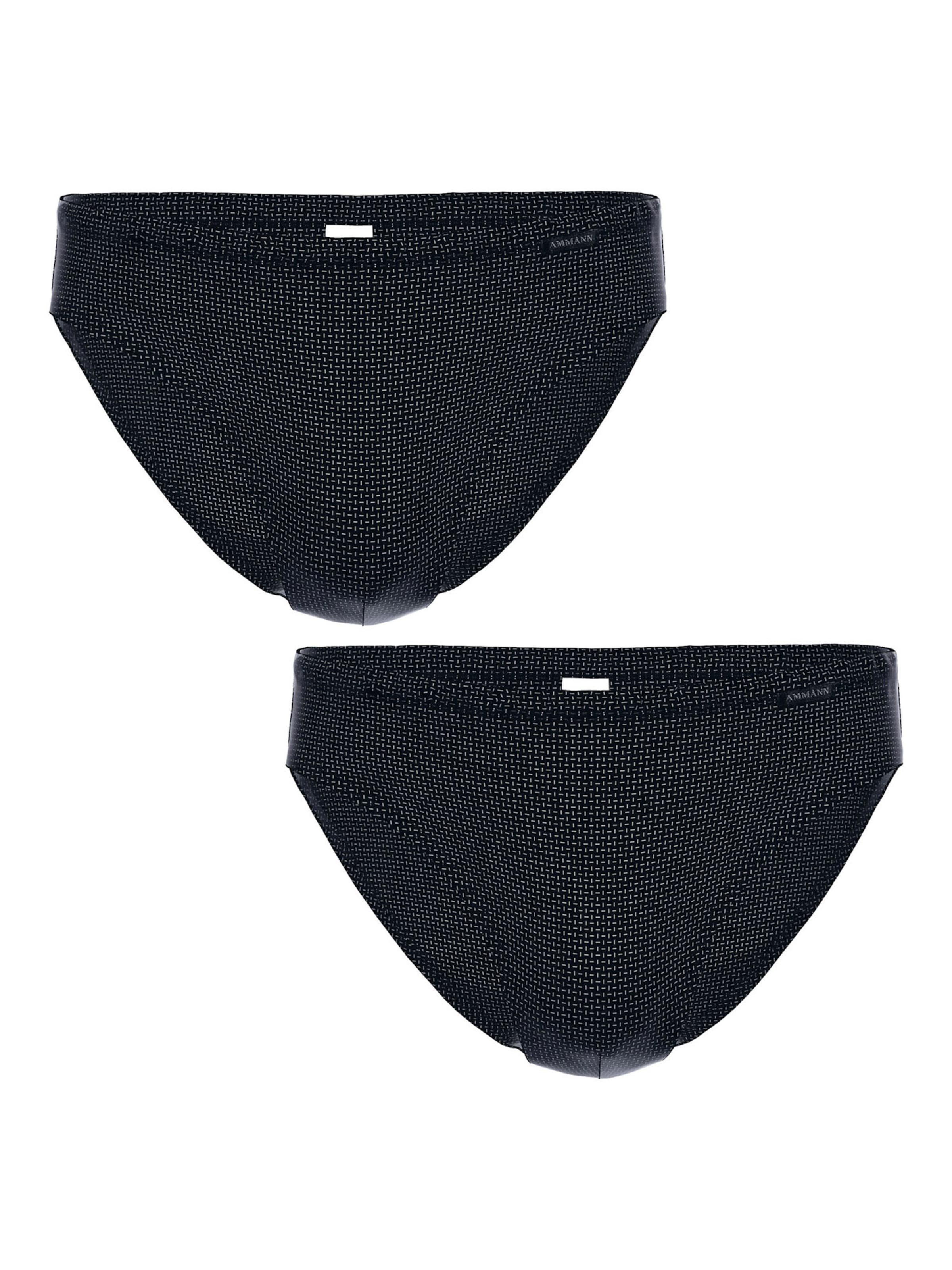Ammann Slip ' Nelson ' in Black: front