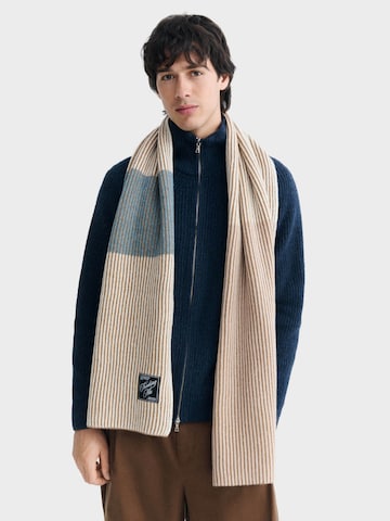 Thinking MU Schal in Beige: Vorderseite