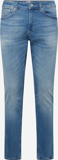 Tommy Jeans Kavbojke 'AUSTIN' | moder denim / rjava barva, Prikaz izdelka