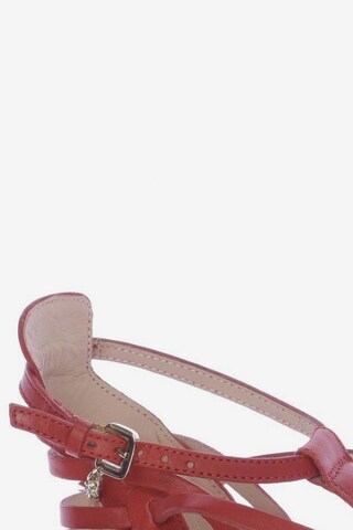 PATRIZIA PEPE Sandals & High-Heeled Sandals in 36 in Red