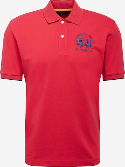 La Martina Shirt in de kleur Navy / Watermeloen rood / Wit, Productweergave