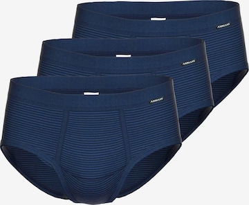 Slip di Ammann in blu: frontale