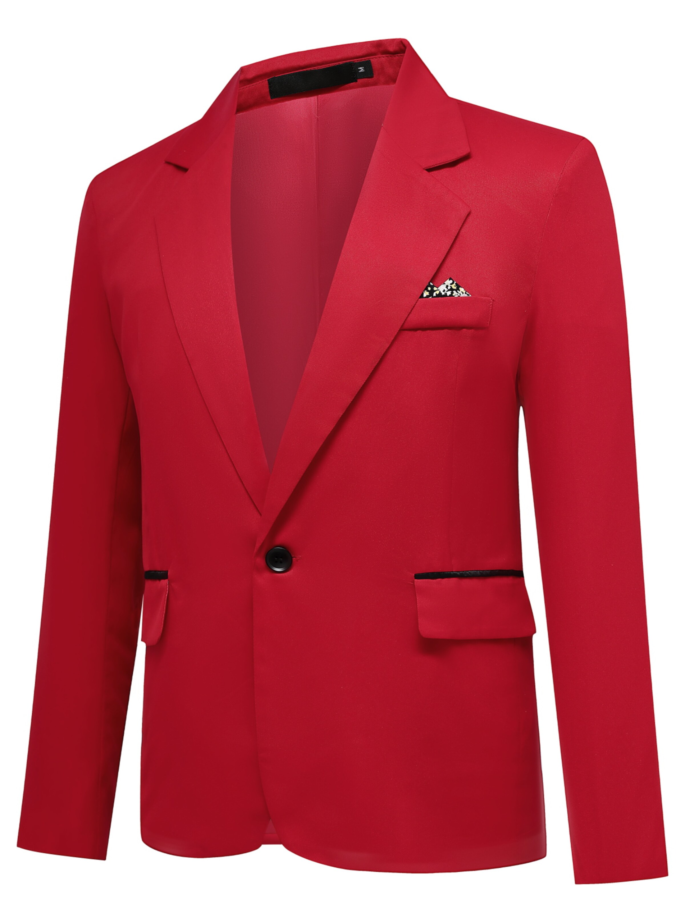 Youthup Slim fit Suit Jacket in Red