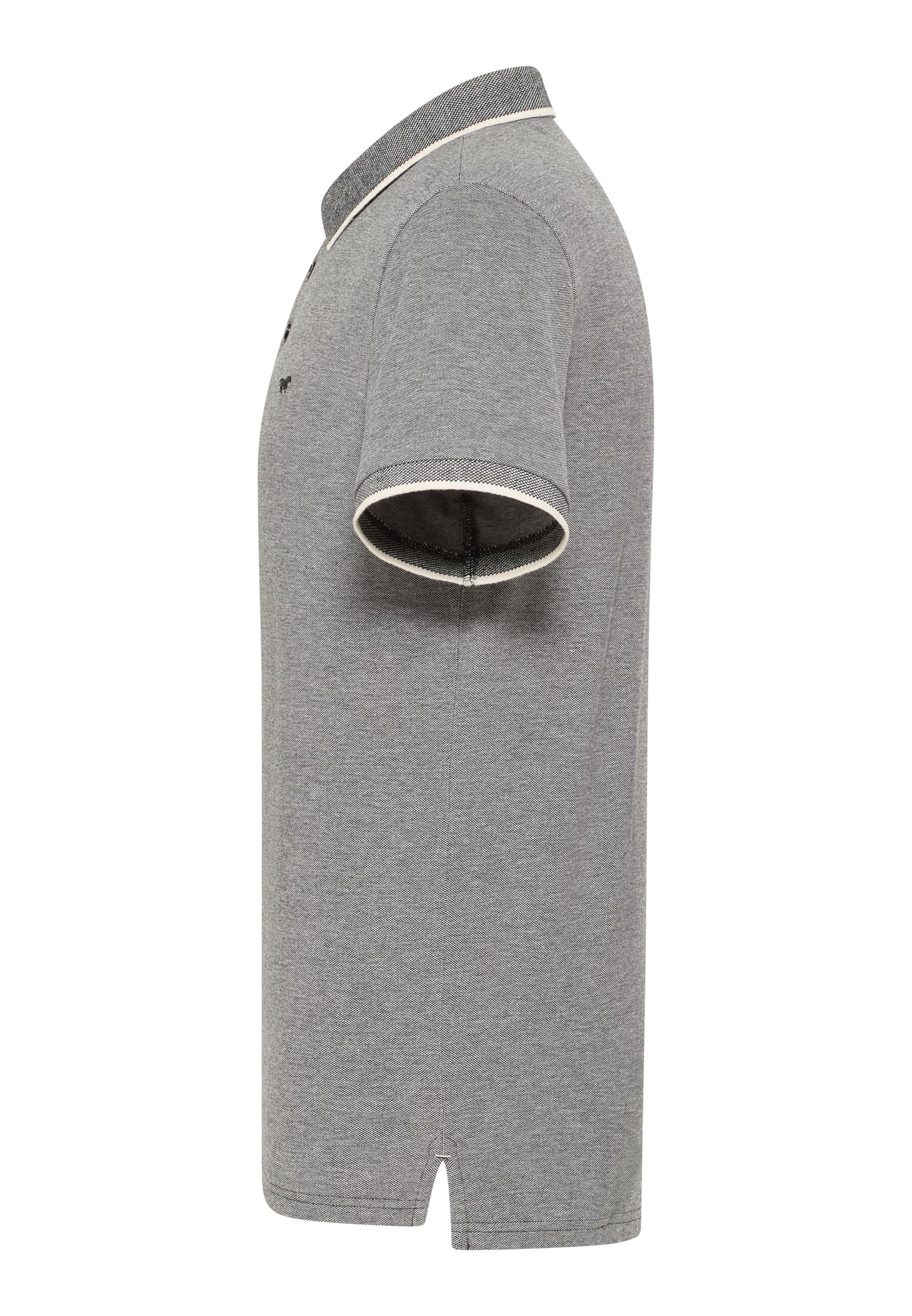 MUSTANG Poloshirt 'Palco' in Schwarz