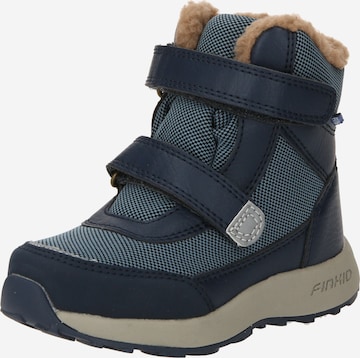 FINKID Snow boots 'LAPPI' in Blue: front