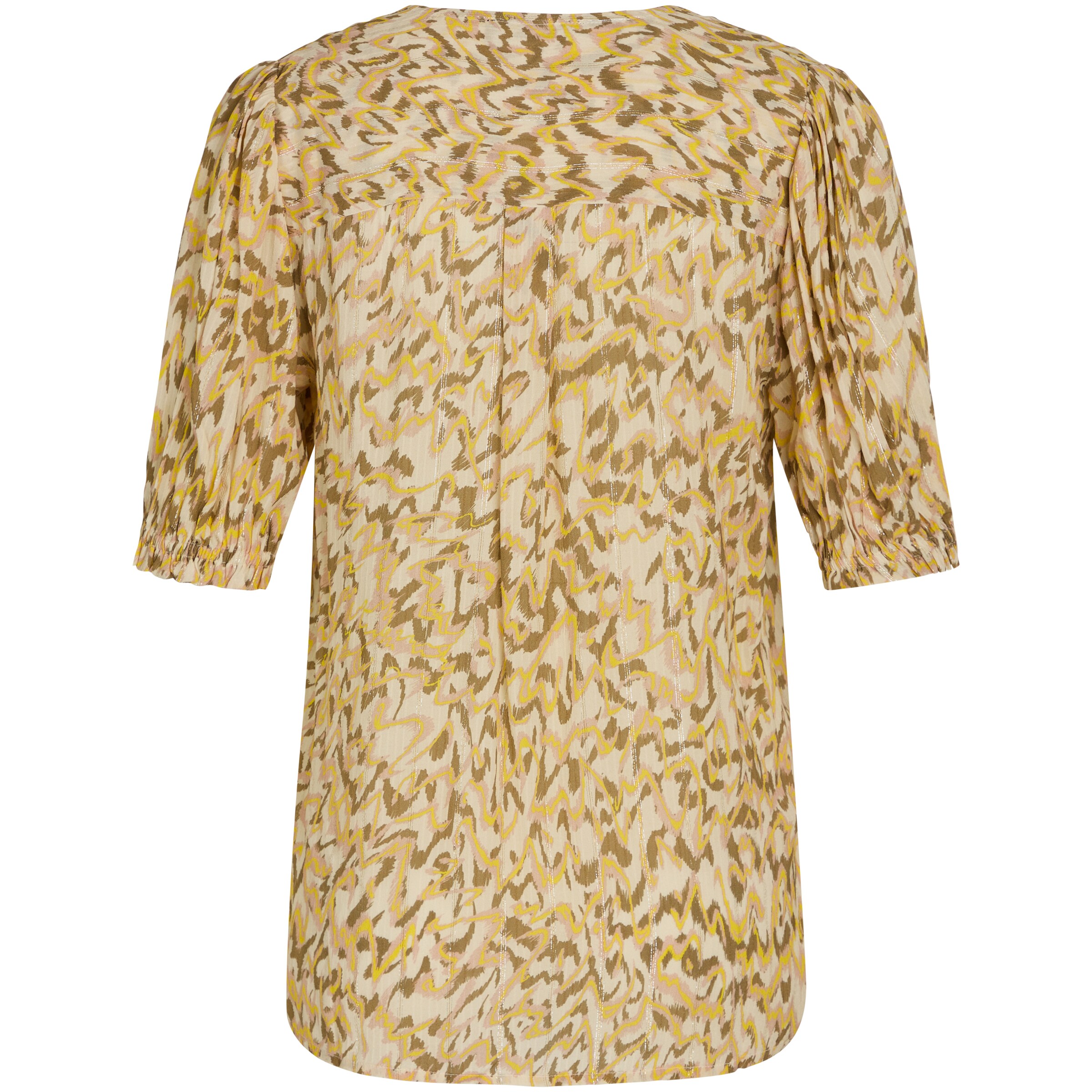 BRUUNS BAZAAR Блуза &#x27;Hassel&#x27; в жълто