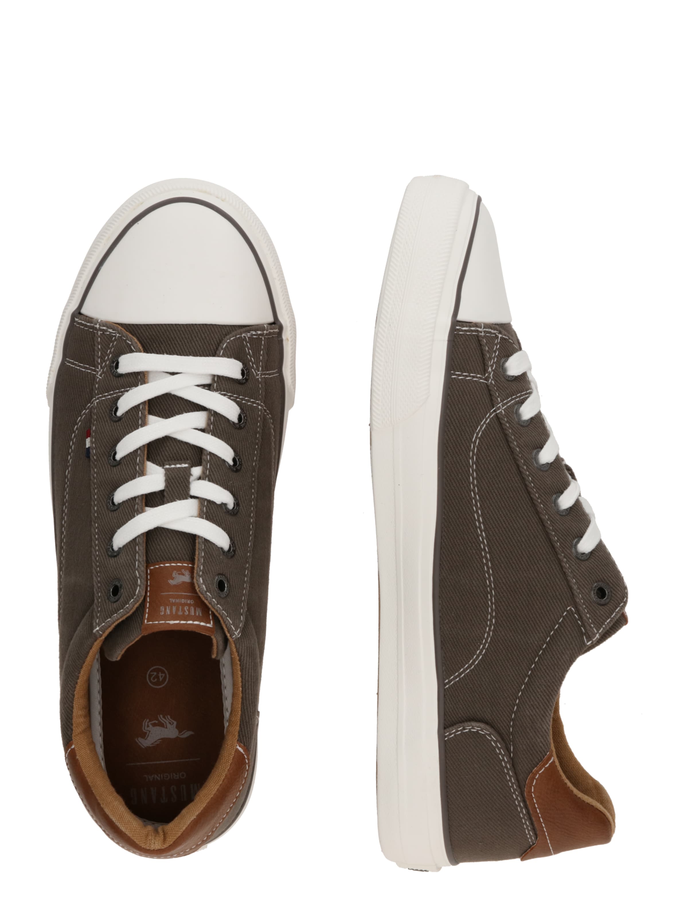 MUSTANG Sneakers laag 'Cosmos' in Grijs