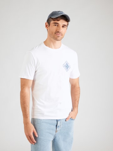 Volcom Тениска 'OBTICAL BSC' в бяло