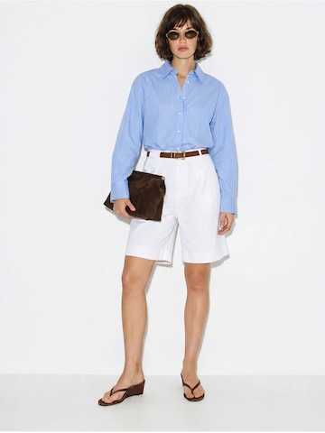 Wide leg Pantaloni 'Shorts' di Bianco Lucci in bianco