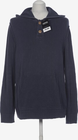 Marc O'Polo Sweatshirt & Zip-Up Hoodie in L in Blue: front