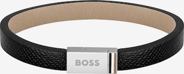 BOSS Black Bracelet in Silver: front