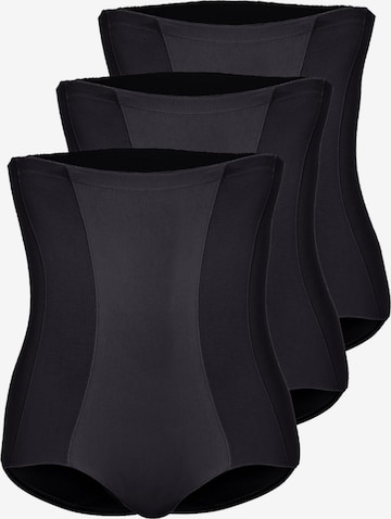 Nina von C. Shaping Pants 'Cotton Shape' in Black: front