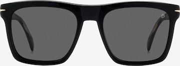 David Beckham Sunglasses in Black: front