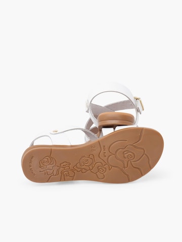 Sandales Pisamonas en blanc