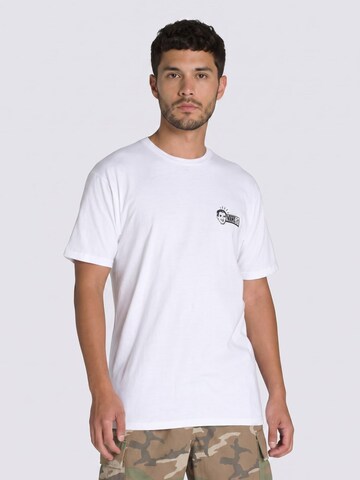 VANS Shirt 'Death Grip' in Weiß: Vorderseite