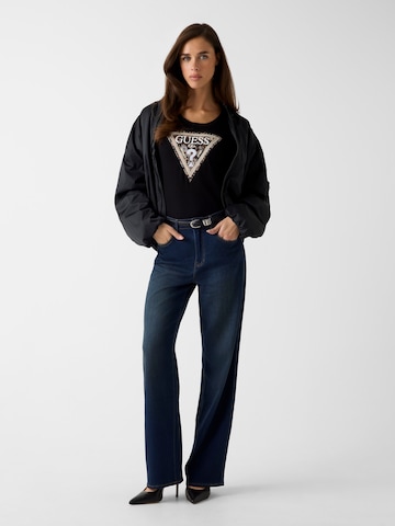 GUESS Majica | črna barva