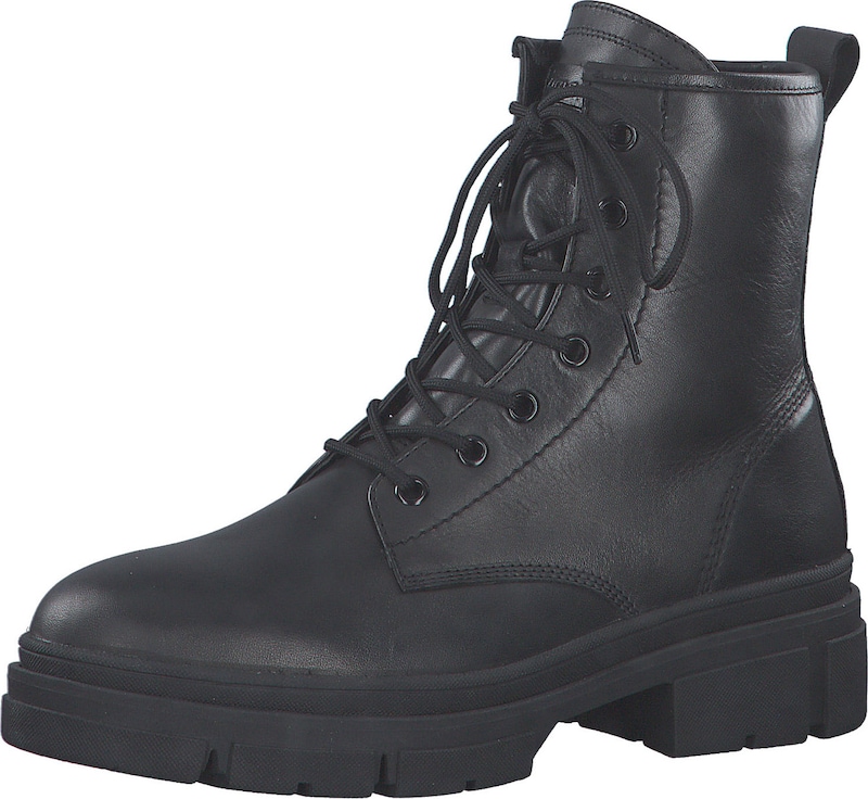 TAMARIS Schnürstiefelette in Schwarz TAMARIS Schnürstiefelette in Schwarz