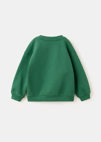 Sweat-shirt 'HKBOW' MANGO KIDS en vert