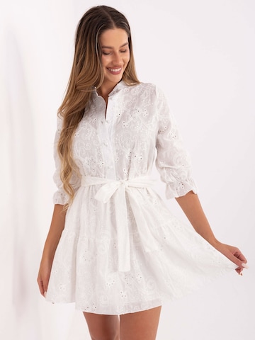 Madnezz House Kleid in Weiß: Vorderseite