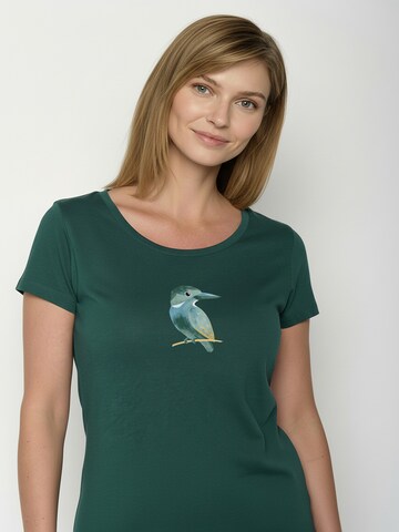 Maglietta ' Loves Bird Look ' di GREENBOMB in blu