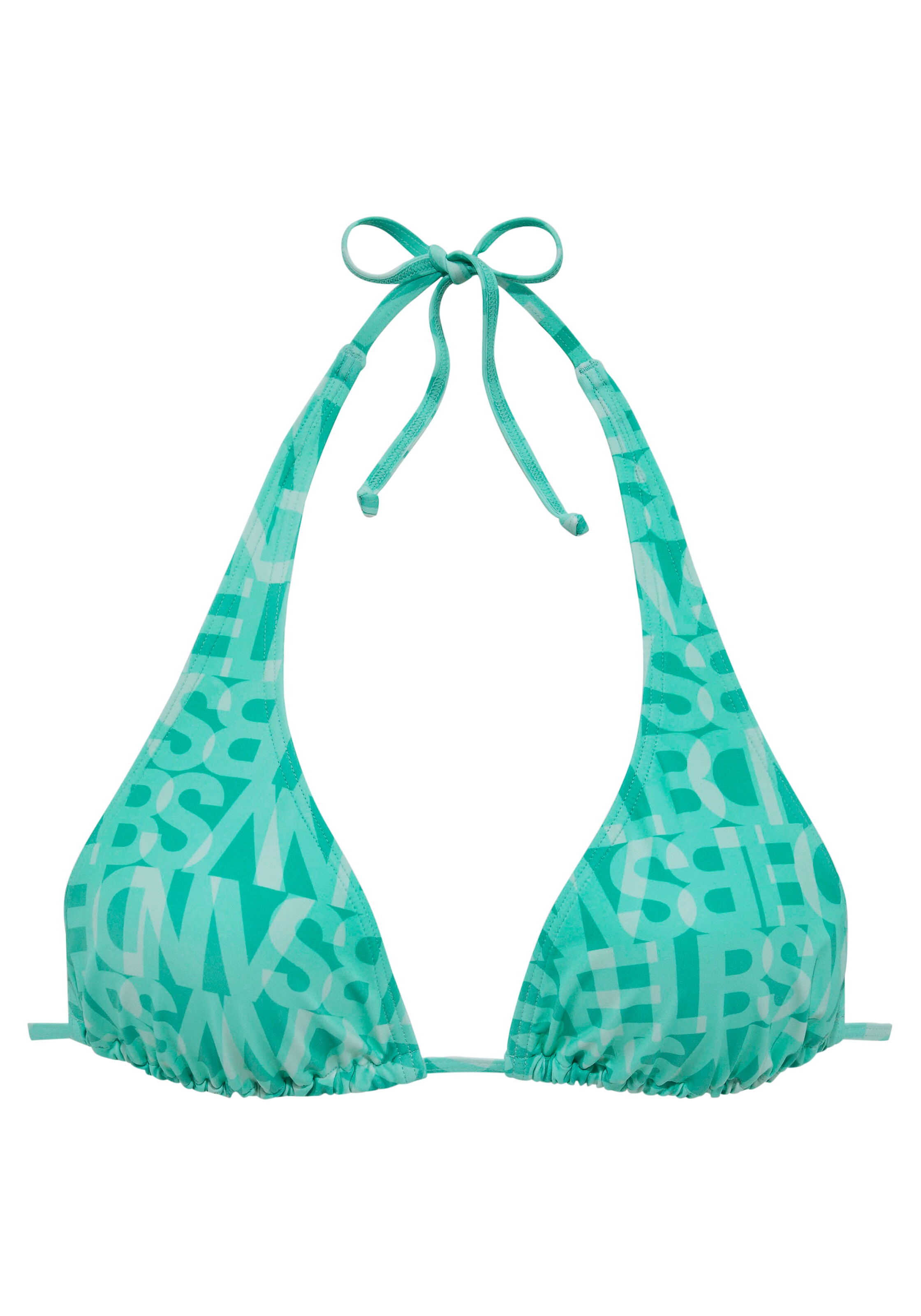 Elbsand Bikini Top in Green: front