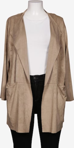 Emilia Lay Mantel 4XL in Beige: Vorderseite