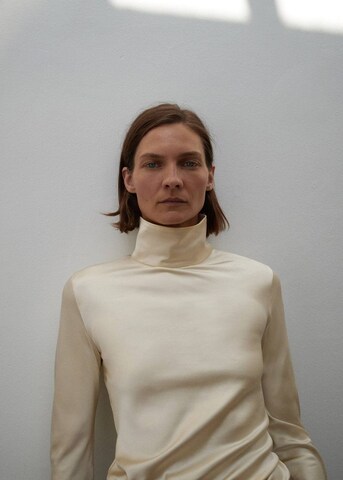 MANGO Pullover 'Stone' in Beige