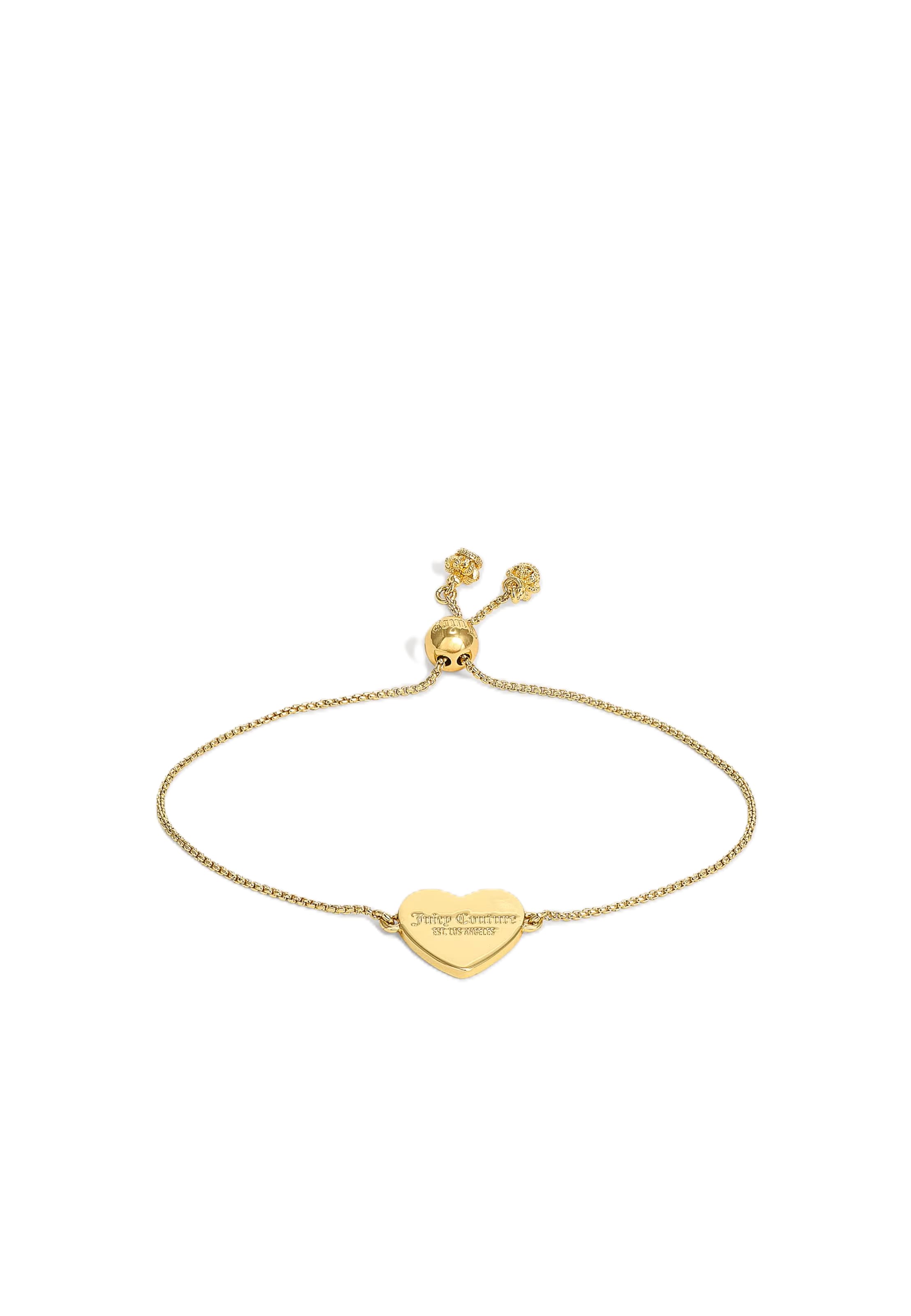 Bracelet Juicy Couture en or : devant