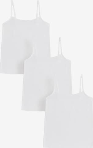 balta Next Palaidinė be rankovių 'Cami': priekis