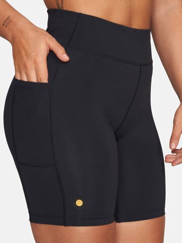 GOLD´S GYM APPAREL Skinny Workout Pants 'Jodie' in Black