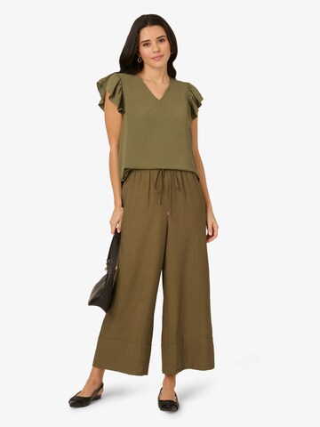 Adrianna Papell Wide Leg Hose in Grün